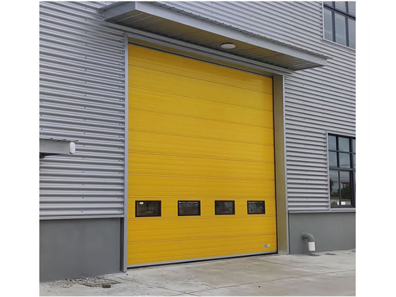 Industrial sectional door