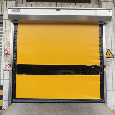 High Speed Self-Repairing Zipper type Doors